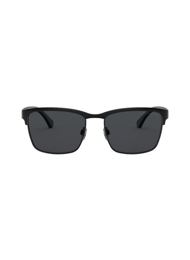 EMPORIO ARMANI Men Wayfarer Frame Sunglasses EM-2087-301487-56 - Image 3